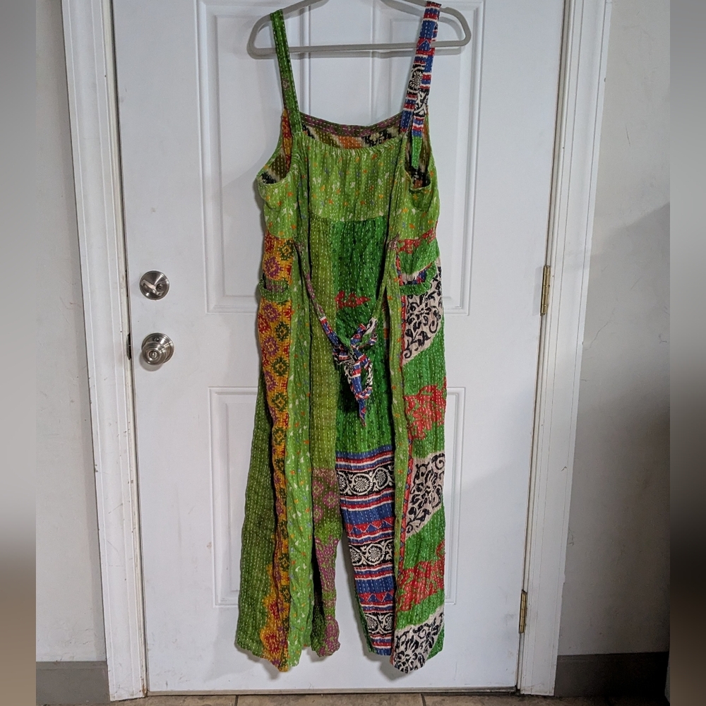 Kantha Bae Green Jumpsuit - Picture 6 of 6